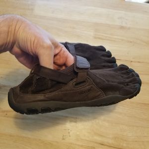 Vibram 5 Fingers FSO Trek Kangaroo Leather Brown.